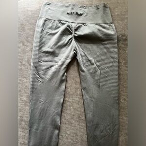 Curves n Combatboots Seamless scrunch XL leggings